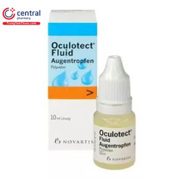 Thuốc Oculotect Fluid Augentropfen: Cách dùng, liều dùng, lưu ý