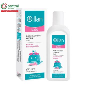 Oillan Baby Body Cleansing Lotion 2 in 1