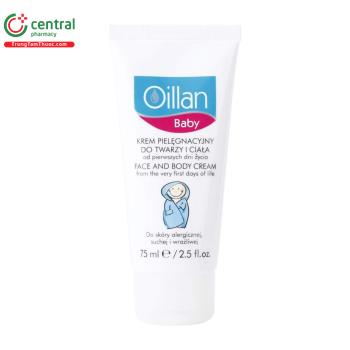 Oillan Baby Face and Body Cream