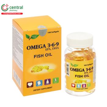Omega 3-6-9 EPA DHA Fish oil Nature Gif