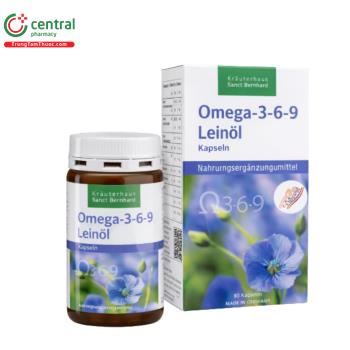 Omega 3-6-9 Leinöl-Kapseln