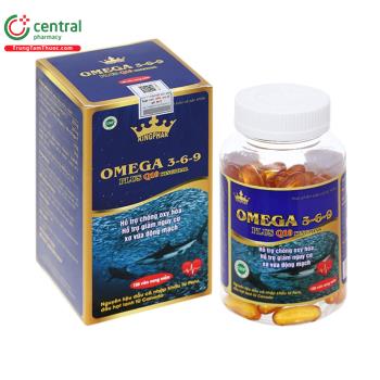 Omega 3-6-9 Plus Q10 Kingphar 