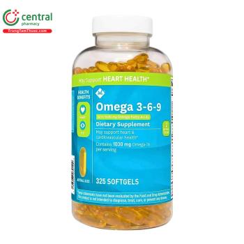 Omega 3-6-9 Supports Heart Health