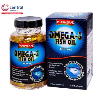 Omega-3 Fish oil 1000mg Pharmekal