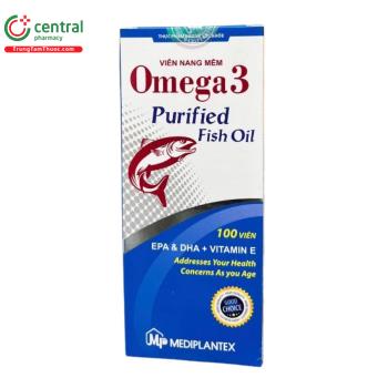 Omega 3 Purified Fish Oil 
