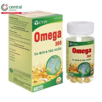 Omega 369 Co Q10 & Tảo Xoắn