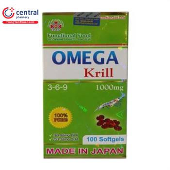 Omega Krill 3-6-9 (Hộp 100 viên)