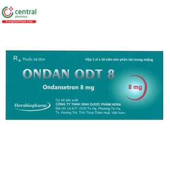 ONDAN ODT 8 mg