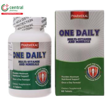 One Daily Multi-Vitamin and Mineral hộp 60 viên