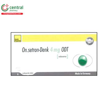 Thuốc On.setron-Denk 4mg ODT kiểm soát buồn nôn, nôn do hóa trị