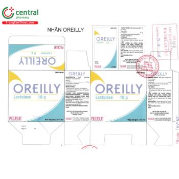 Thuốc Oreilly điều trị táo bón mạn tính, bệnh não do gan