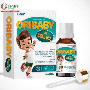 Oribaby Vit D3 & K2