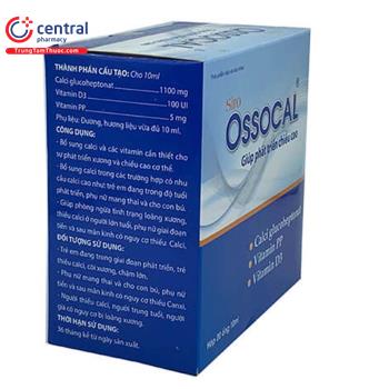 [CHÍNH HÃNG] Thuốc Ossocal: tác dụng, liều dùng và lưu ý khi sử dụng.