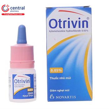 Otrivin 0.05% ( dạng nhỏ mũi ) 