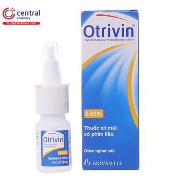 Otrivin 0.05% (dạng xịt)