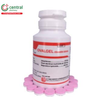 Ovalgel chewable tablets