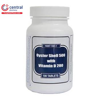 Oyster Shell 500 with Vitamin D 200