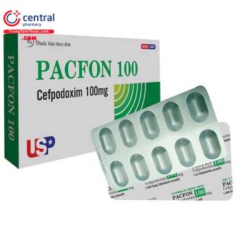 Pacfon 100 (Hộp 3 vỉ)