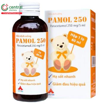 Pamol 250 (Chai 60ml)