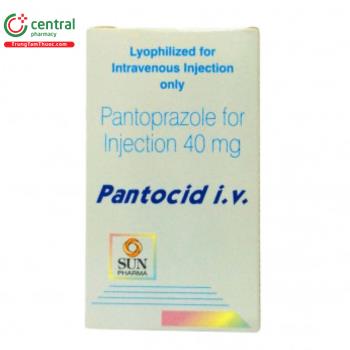 Thuốc Pantocid I.V Sun Pharma điều trị viêm thực quản trào ngược