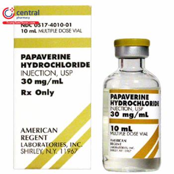 Papaverine Hydrochloride 30mg/ml American Regent