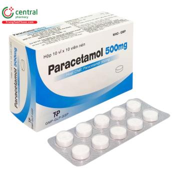 Paracetamol 500mg Thành Nam viên nén