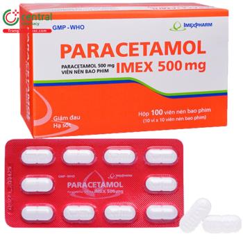 Paracetamol Imex 500mg