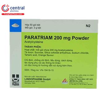 Paratriam 200mg Powder