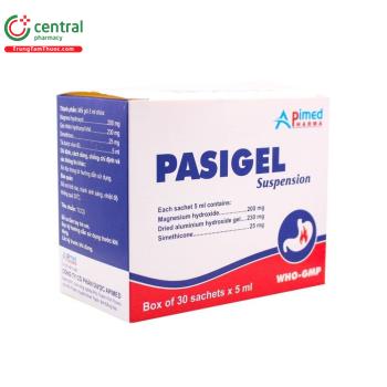 Thuốc Pasigel giúp giảm triệu chứng ợ nóng, đầy hơi, khó tiêu