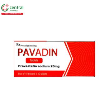 Pavadin Tablets 20mg