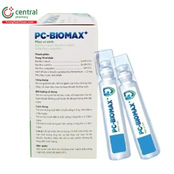 Men vi sinh PC-Biomax+bổ sung lợi khuẩn, cải thiện rối loạn tiêu hóa