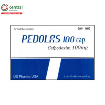 Pedolas 100mg cap