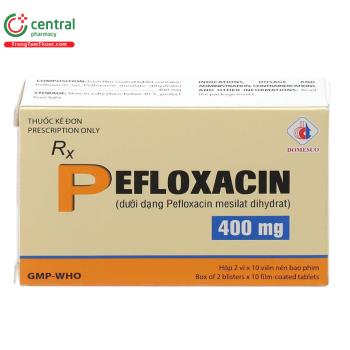 Pefloxacin 400mg Domesco