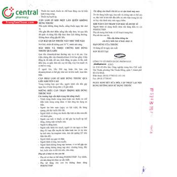 Thuốc Perfectrip phòng và điều trị các triệu chứng do say tàu xe