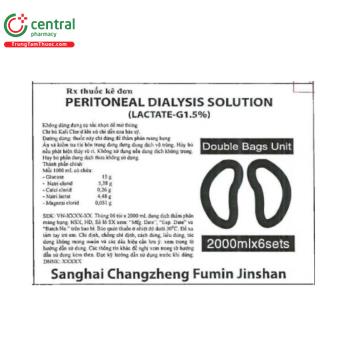 Peritoneal Dialysis solution (Lactate-G 1.5%)