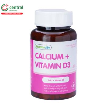 Pharmacity CALCIUM + VITAMIN D3