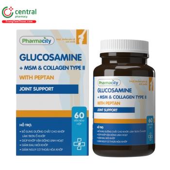 Pharmacity Glucosamine + MSM & Collagen Type II