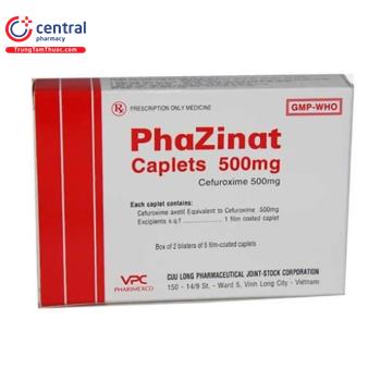 Phazinat Caplets 500mg
