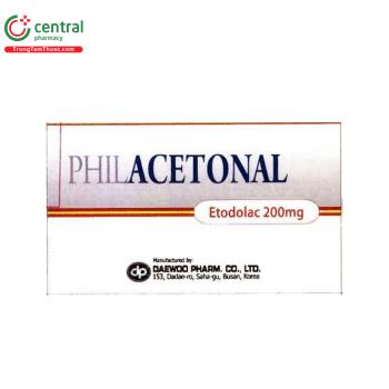 Philacetonal 200mg