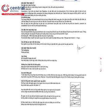 Thuốc Pipolphen 50mg: Công dụng, liều dùng, chống chỉ định