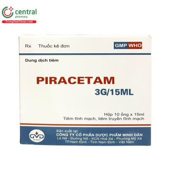  Piracetam 3g/15ml Minh Dân
