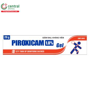 Piroxicam 1.0% Shinpoong Daewoo
