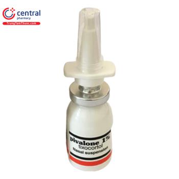 Thuốc xịt mũi Pivalone 1% 10ml hỗn dịch điều trị viêm mũi dị ứng
