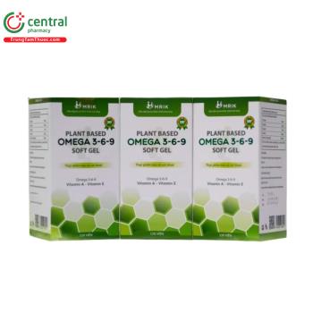 Plant Based Omega 3-6-9 Soft Gel