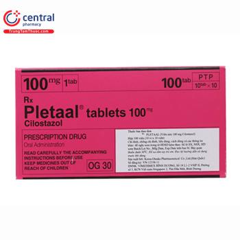 Pletaal tablets 100mg