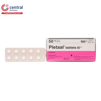 Pletaal Tablets 50mg