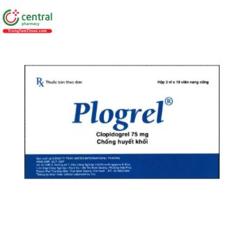 Thuốc Plogrel 75mg được sử dụng để phòng ngừa các biến cố huyết khối
