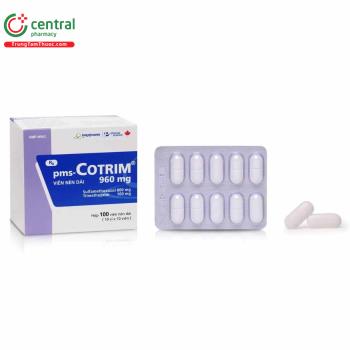 Thuốc pms-Cotrim 960mg điều trị nhiễm khuẩn đường tiết niệu hiệu quả