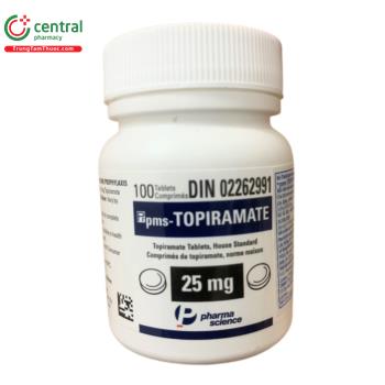 Pms-Topiramate 25mg