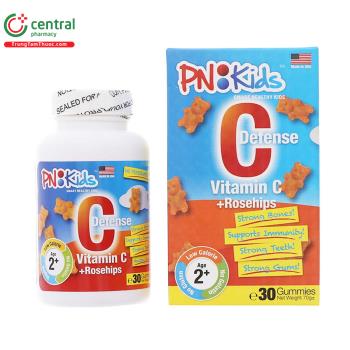 PNKids Defense C Vitamin C + Rosehips 30 viên